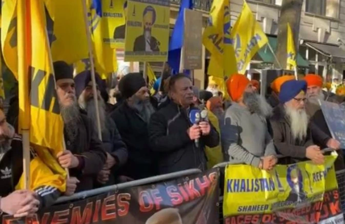 Sikhs for Justice Protests in London on India’s Republic Day