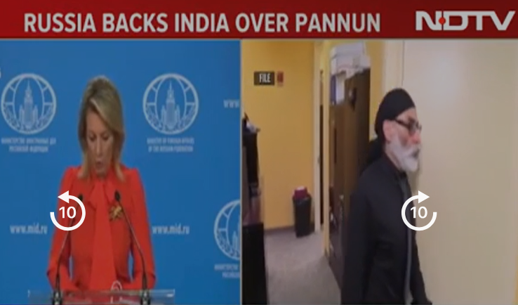 No Evidence That India Behind Khalistan Terrorist Murder Plot In US: Russia 