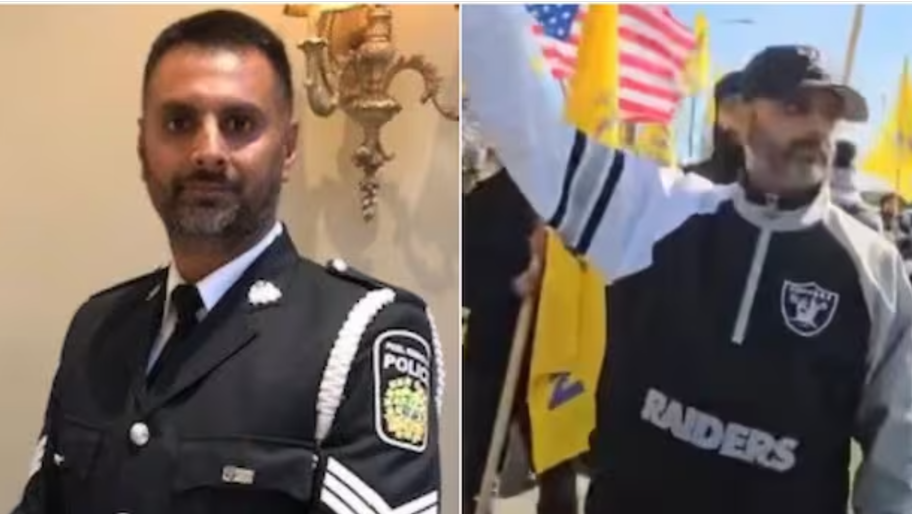 Canadian cop, part of Khalistani mob that attacked temple, gets clean chit