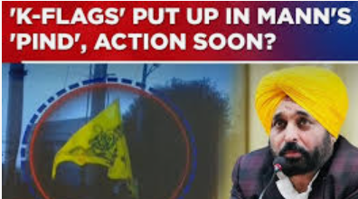 Pro-Khalistan flag ‘put up’ at CM’s village