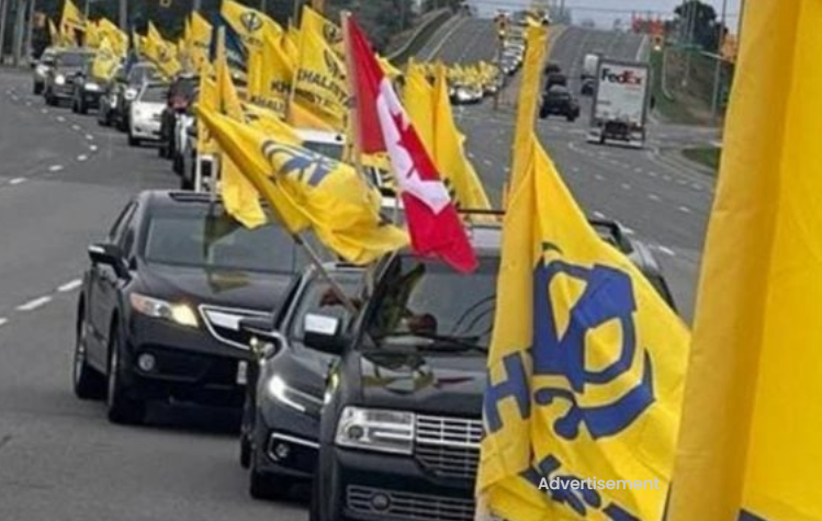 Pro-Khalistan activists hold major car rally in Fresno, California