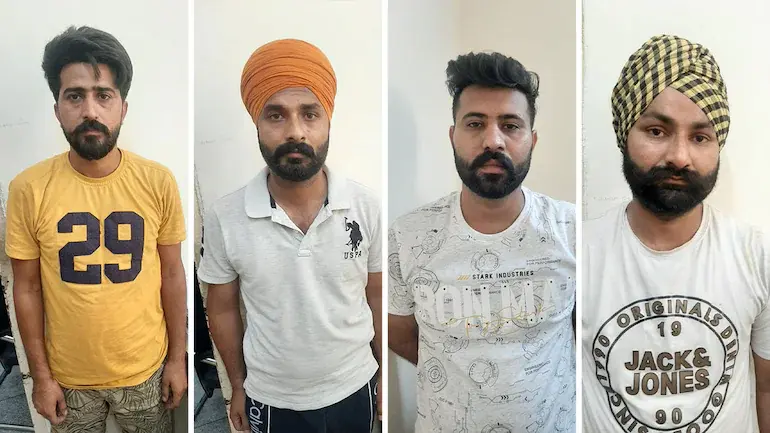 4 ‘Khalistani’ terrorists arrested in Haryana’s Karnal received weapons via drones